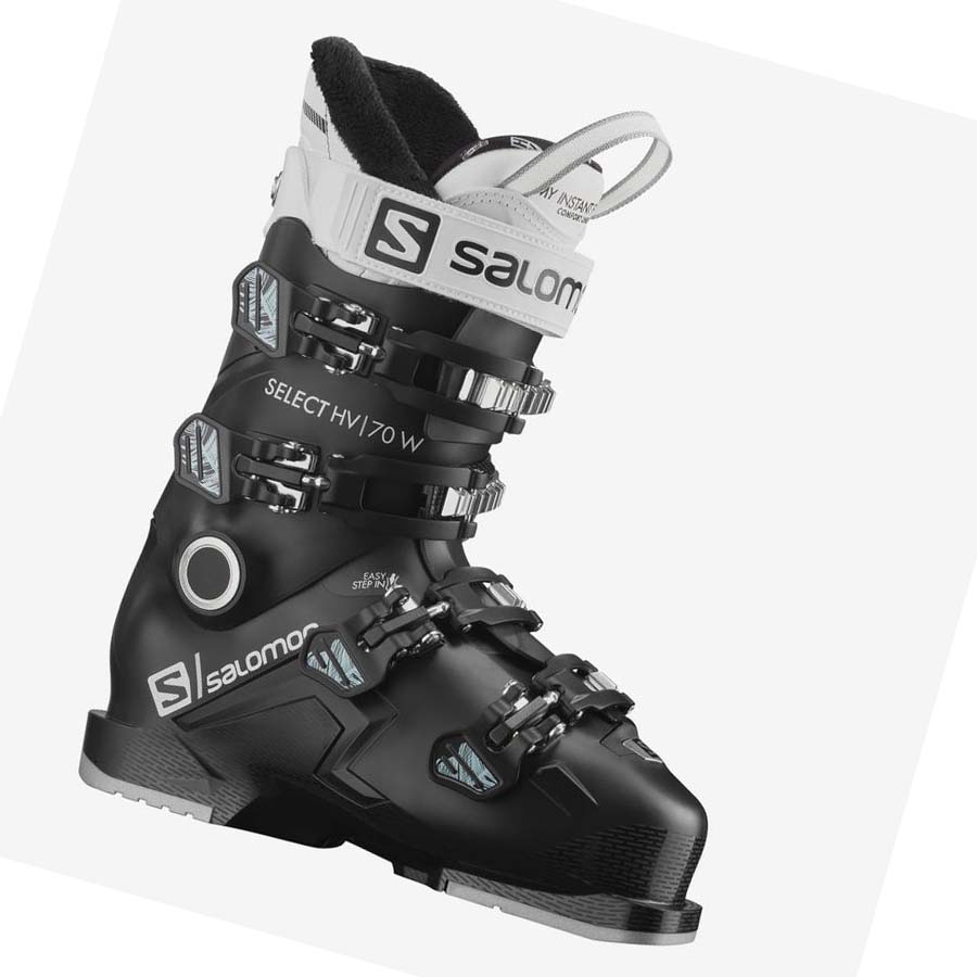 Botas Esqui Salomon SELECT HV 70 Mujer Negros Blancos | MX 2080VRW